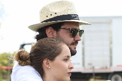 Luis Alberto Mahbub y Laura Bravo.