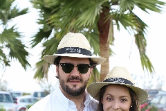 Luis Alberto Mahbub y Laura Bravo.