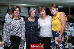 Ana Laura Villarrreal, Olivia Rochín, Anabel Valle y Paty del Peral.
