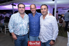  Juan José Leos, Gildo Gutiérrez y Jaime del Sol.