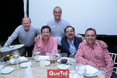  Antonio Garza, Rubén Lara, Héctor Hernández, Samuel Guerrero y Toño Espinosa.