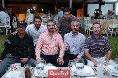  Humberto Acuña, Manuel Cid, Rubén Berrones, Antonio Ávila, Rubén Lara y José Cabral.