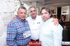  Juan Puente, Raúl Martínez y Ricardo Pérez.