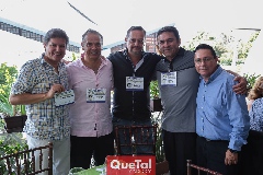  Joaquín Franco, Luis Rosillo, Carlos Méndez y Luis Saucedo.
