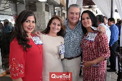  Lilia Lara, Esther González, Francisco Leos y Rosa María Urbina.