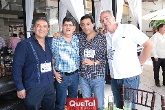  Jesús Urenda, Vladimiro Ambriz, Salvador Cossío y Ricardo Hernández.