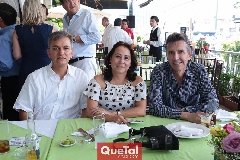  Fernando Careaga, Rosy Guerrero y Jorge Quijano.