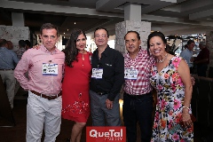  Marcelo Costero, Lilia Lara, Luis Obregón, Jorge Rocha y Maricarmen Contreras.