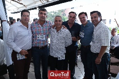  Dino Miranda, Horacio Tobías, Alejandro Narváez, Jorge Trejo y Ricardo Herrera.