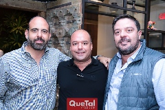  Félix Feres, Rafa Espinosa y Héctor Morales.