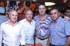  Tomás Alcalde, Jaime Díaz Infante, Jorge Mendizábal y Javier Alcalde.