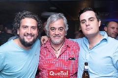  Daniel Alessi, Julio y Julio Nemer.