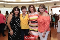  Regina Breterthon, Flora Martínez, Ana Luisa Díaz y Tere Cifuentes.