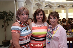  Gaby Sesma, Ana Luisa Díaz y Estelita Stevens.
