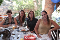  Carla Canseco, Valeria Ibarra, Lucía Oropeza y Maribel De Antuñano.