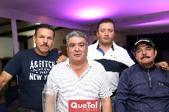  Alfredo Palma, José De la Rocha, Sergio Ibarra y Chava.