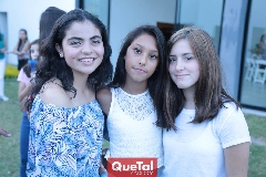  María Emilia, Arantza y Andrea.