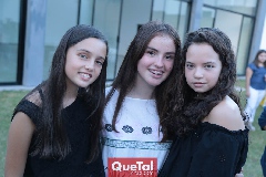  Aurora, Miranda y Ale.