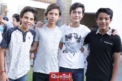 Santiago, Eduardo, Osman y Felipe.