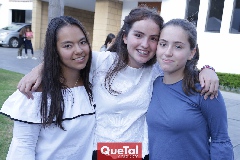  Ana Paula, Miranda y Daniela.
