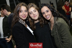  Luisa Rocha, Isa Abella y Ximena Abud.