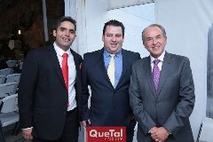  Guillermo Espinosa, Juan Antonio Lorca Valle yJuan Manuel Carreras López.