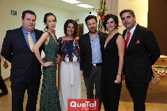  José Antonio Lorca, Anahí Torres, Lucila Valle, Jorge Luna, Lucila Lorca y Guillermo Espinosa.