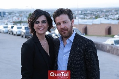 Lucila Lorca y Jorge Luna.