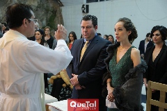  Recibiendo la bendición.