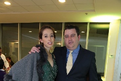  Los papás, Anahí y José Antonio Lorca.