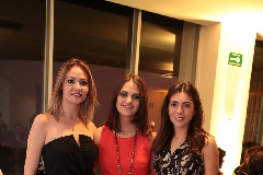  Sofía Castillo, Ana Karen Navarro y Cristina Lorca.