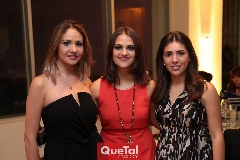  Sofía Castillo, Ana Karen Navarro y Cristina Lorca.