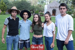  Padilla, Juan Pablo, Emilia, Renata y Diego.