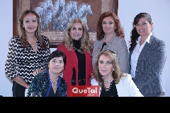  Rosi Chávez, Vianney Lara, María Elena Abud, Mari Carmen Arizar, Alicia Cabello y July Abud.