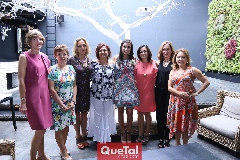  Ceci Bárcena, Lorena Maza, Mimí Hinojosa, Cape Silos, María Berrueta, Carmen Zapata, Mónica Dorador y Alicia de la Rosa.