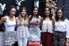  Samantha Corpi, Araceli Palau, María Berrueta, Gabriela Díaz Infante y Ana Rodríguez.