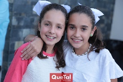 Andrea y Sofi.