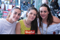  Pau Lozano, Paty Nava y Julieta Garelli.