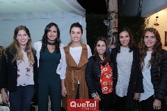  Araceli Palau, María Berrueta, Gaby Díaz Infante, Bety Lázaro, Ana Laura Rodríguez y Pily Castañón.