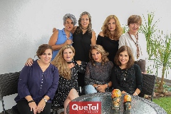  Mabel Blanc, Amparo Lomelín, Angie Foyo, Edy de Castro, Judith Massa, Silvia Foyo, Mónica Lomelín y Gladys Castellanos.