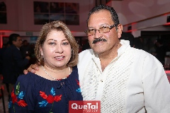  Tere Galván y Eduardo Guerrero.