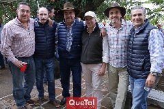  Óscar Villarreal, Rodak Palau, Chavo Espinosa, Jorge Gómez, Alejandro Navarro y Juan Manuel Piñero.