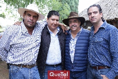  Jaime Ascanio, René Díaz, Chavo Espinosa y Fernando Güemes.