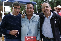  Daniel Muriel, Manuel Ascanio y Gerardo Valle.