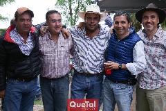  Leo Martínez, Óscar Villarreal, Jaime Ascanio, Martín de la Rosa y Alejandro Navarro.