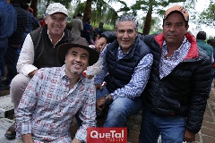  Jorge Gómez, Alejandro Navarro, Juan Manuel Piñero y Leo Martínez.