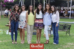  Mahe Arredondo, Mariana González, Vane Chávez, Yelba Blandino, Fer y Ximena Castillo.