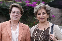  Mercedes Franco y Vicky Godínez.
