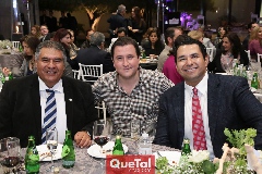  Elías Torres, Jaime Silos y Alejandro Torres.