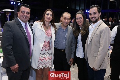  Gerardo Rodríguez, Montse Ejarque, Raúl Morales, Adriana Noyola y Rodolfo Quiroz.